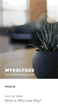 Mobile Screenshot of mysqlfaqs.net